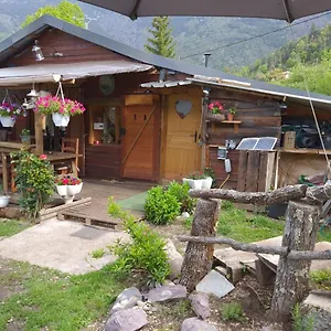 La Cabane, Petite Agreable Chez L'habitant, Maison Toute En Bois Valdeblore